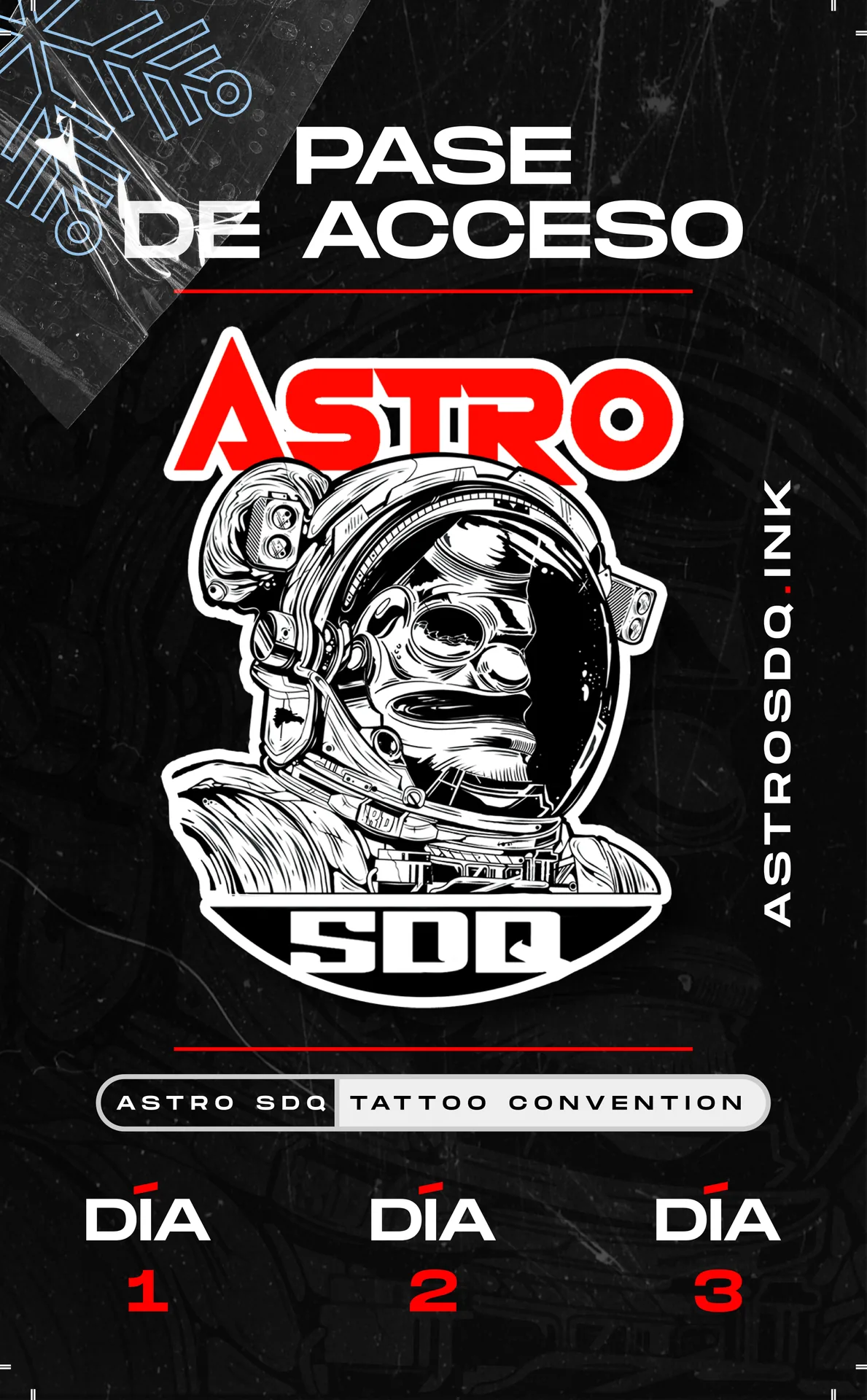 Pase de acceso de ASTRO SDQ 2023