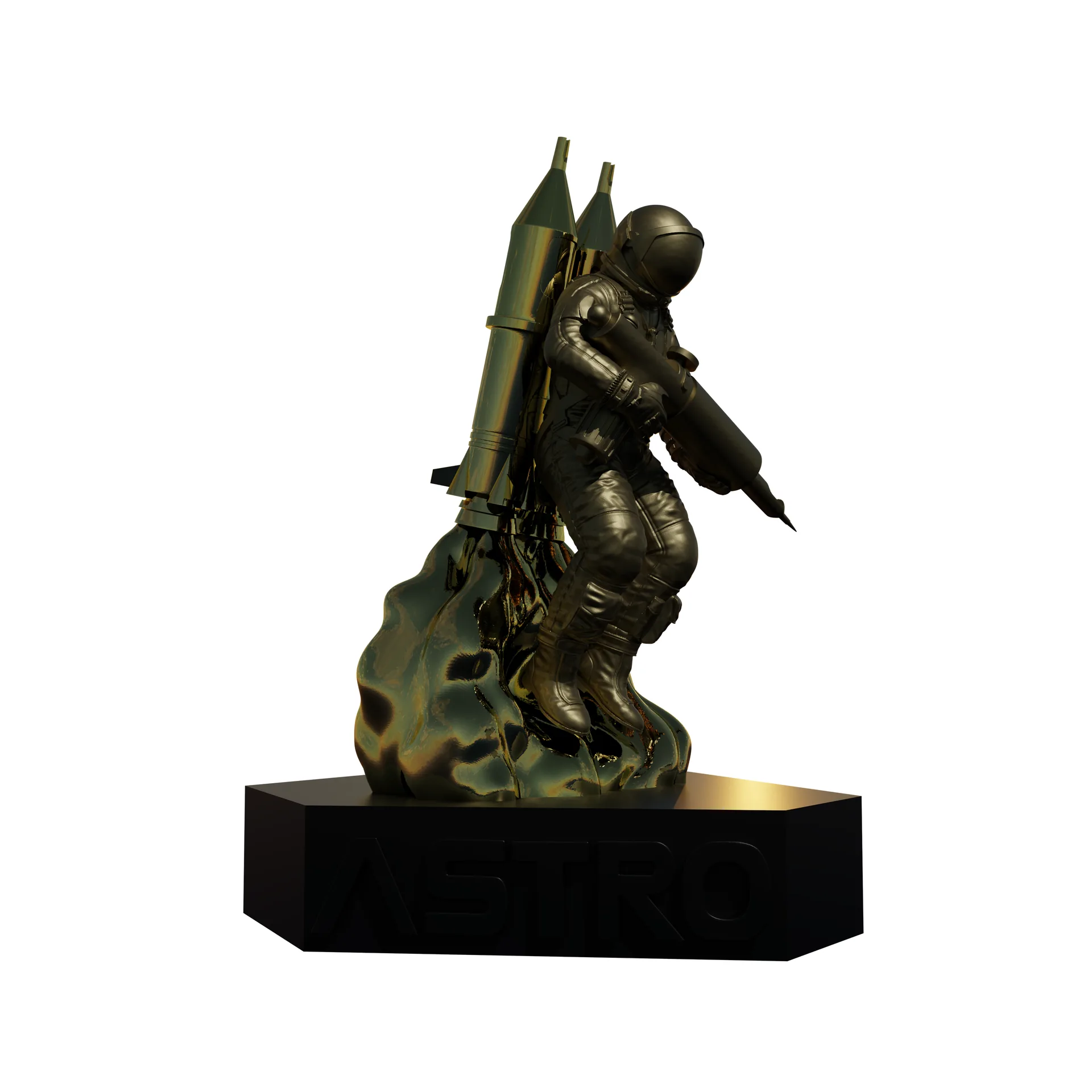 Trofeo 2024 — diseño de Billy, render de proveedor