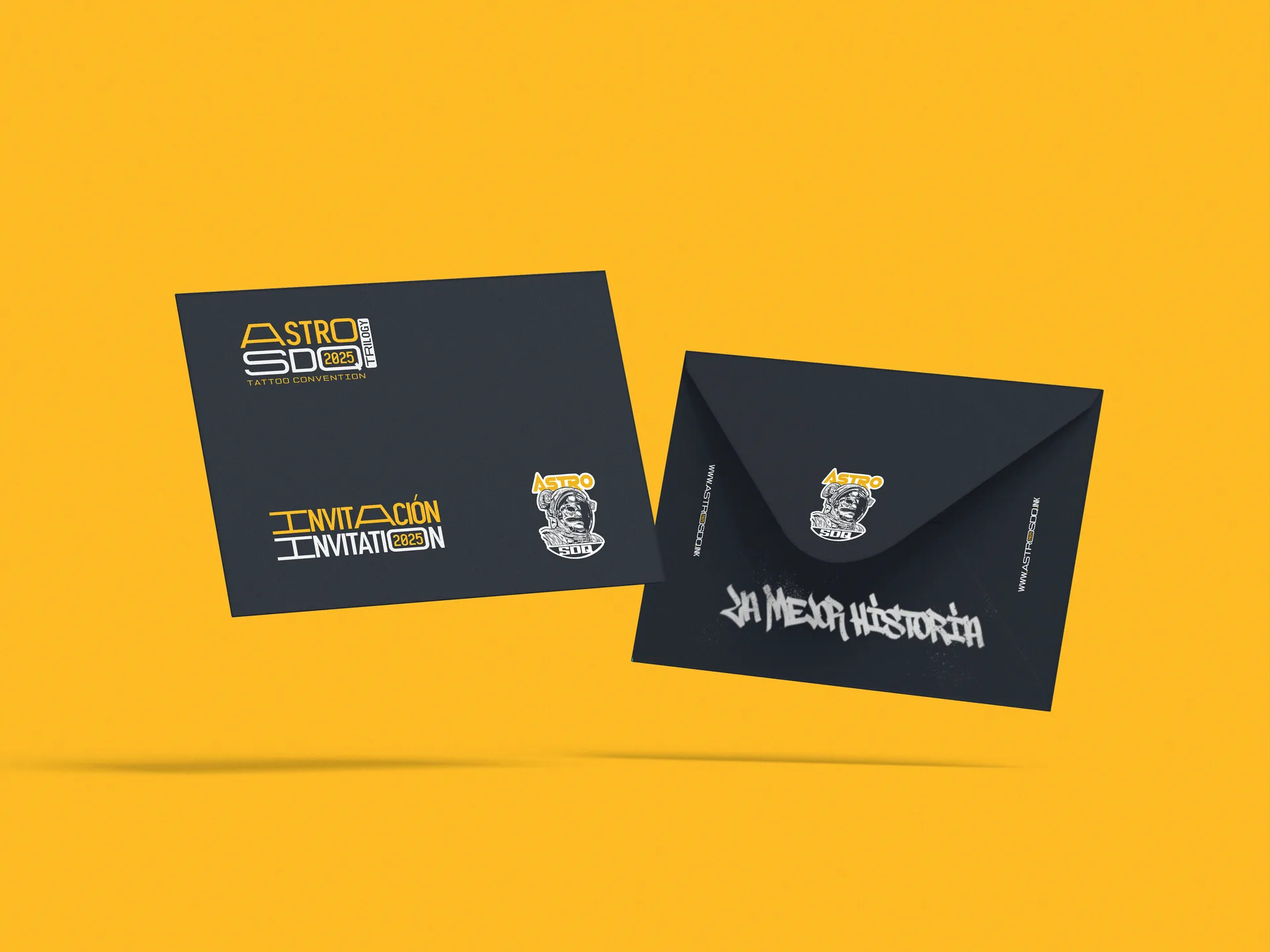 Sobres e invitaciones para invitados