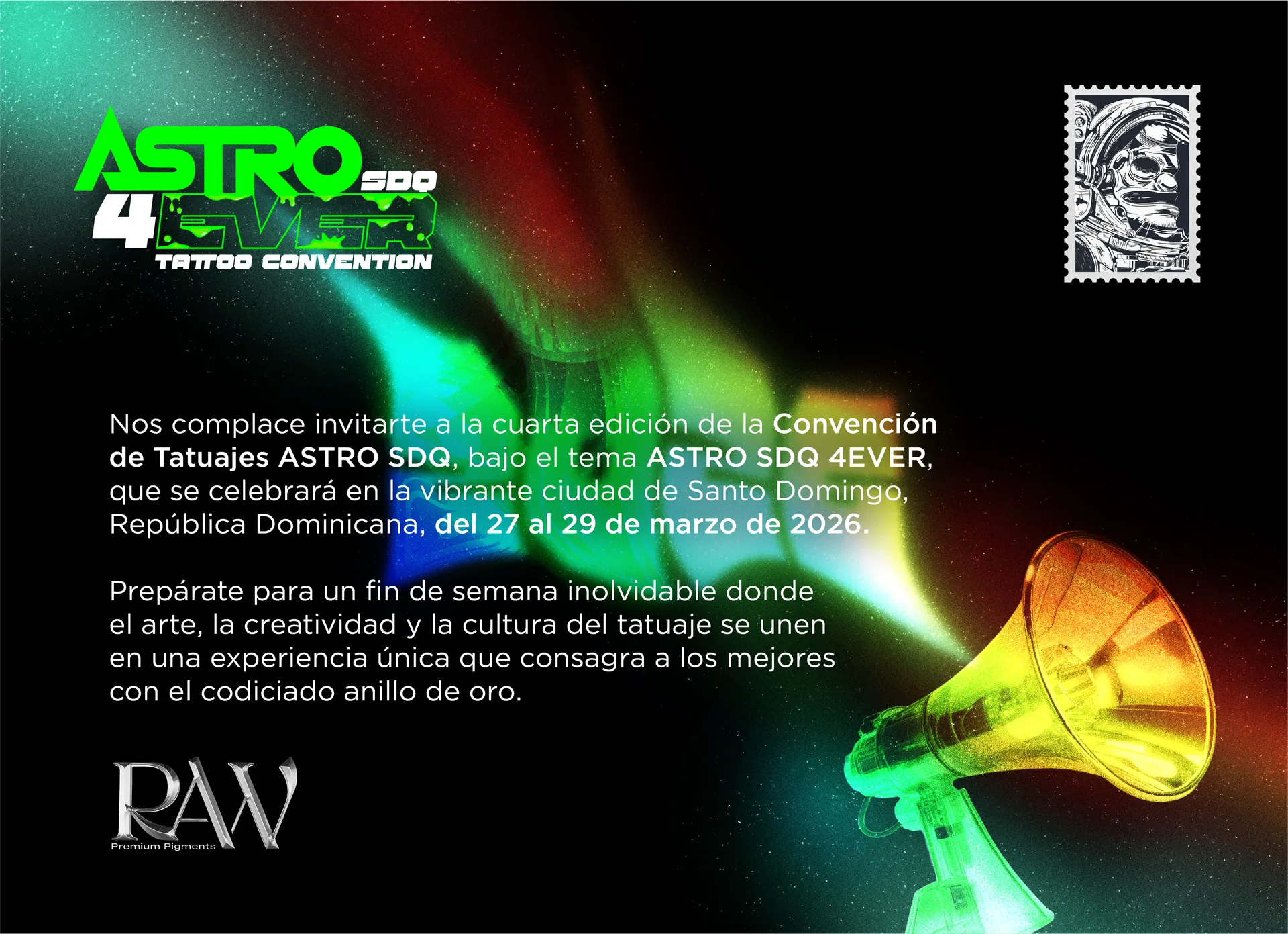 Invitación de ASTRO 4EVER