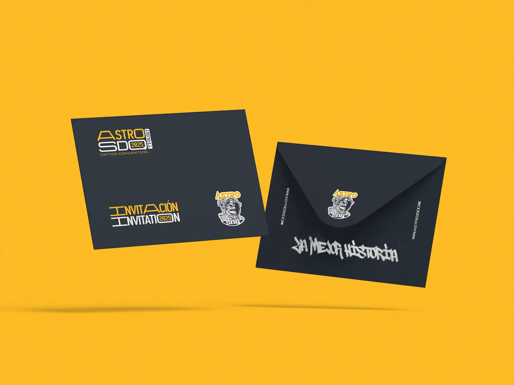 Invitaciones impresas de ASTRO SDQ