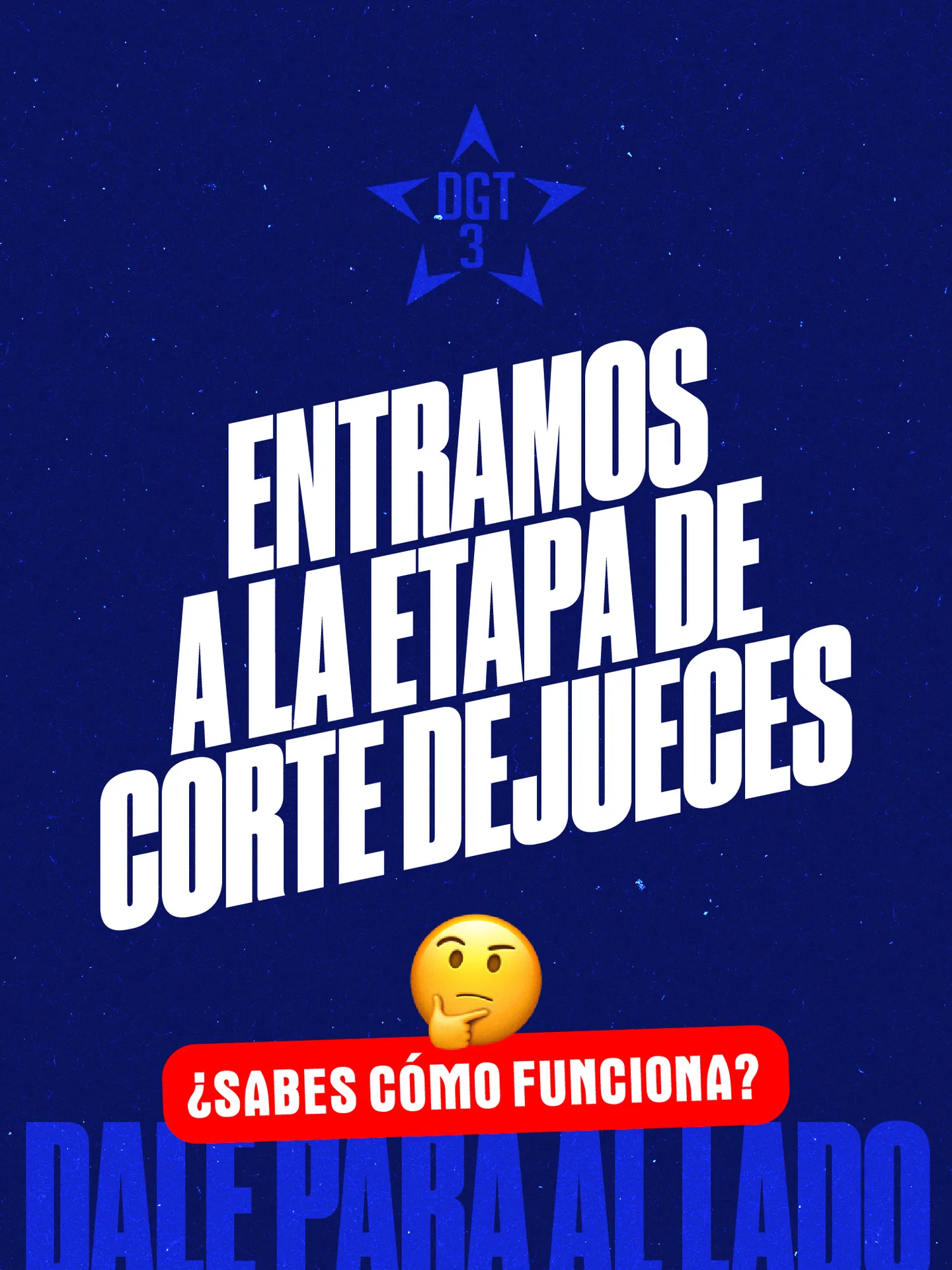 Carrusel de la etapa de corte de jueces