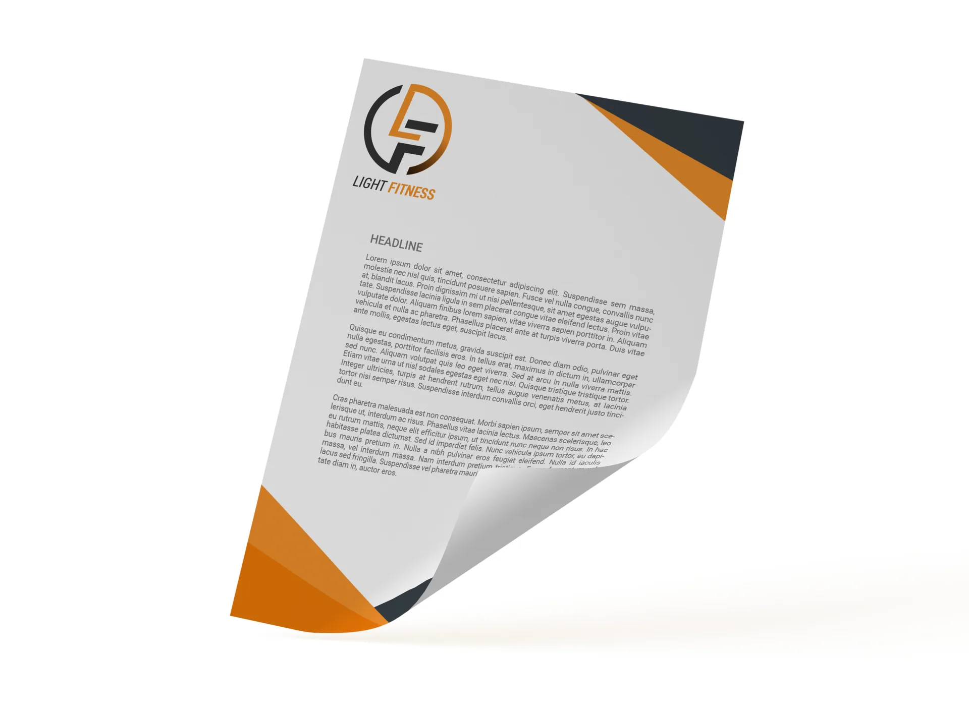 Papelería de Light Fitness