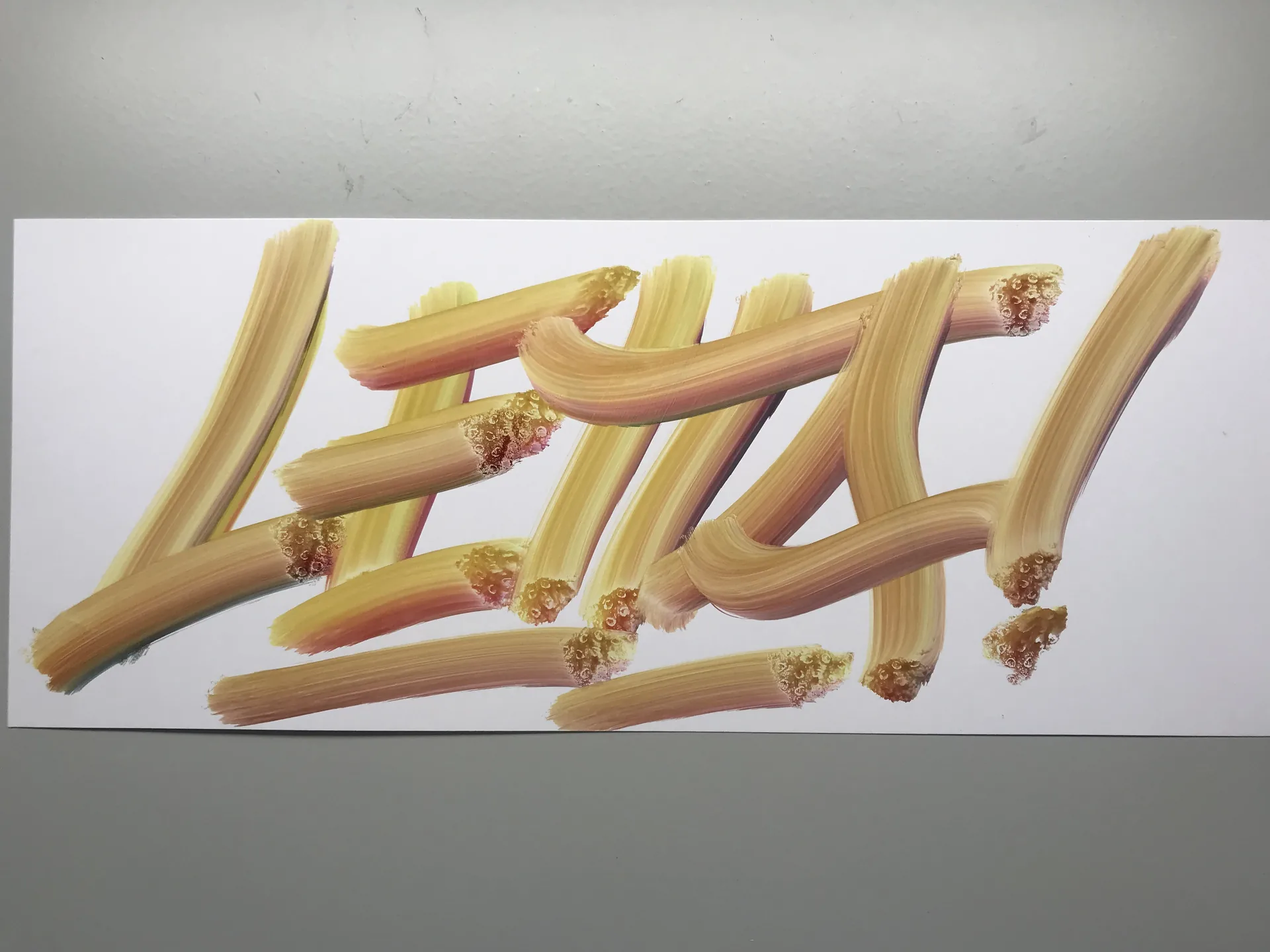 Tag “Letta” en 3D, 2019