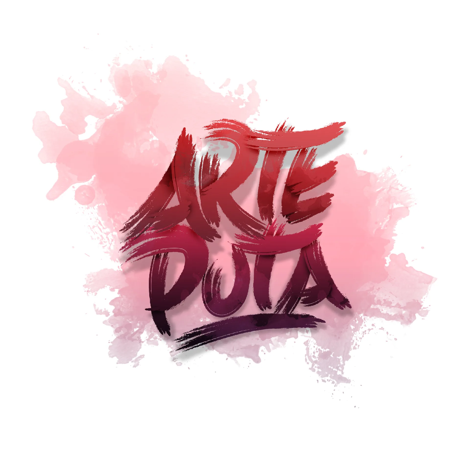 Lettering “Arte Puta”, 2018